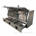 Vehicle Utility Flat Alloy Tool Box 3 Drawers